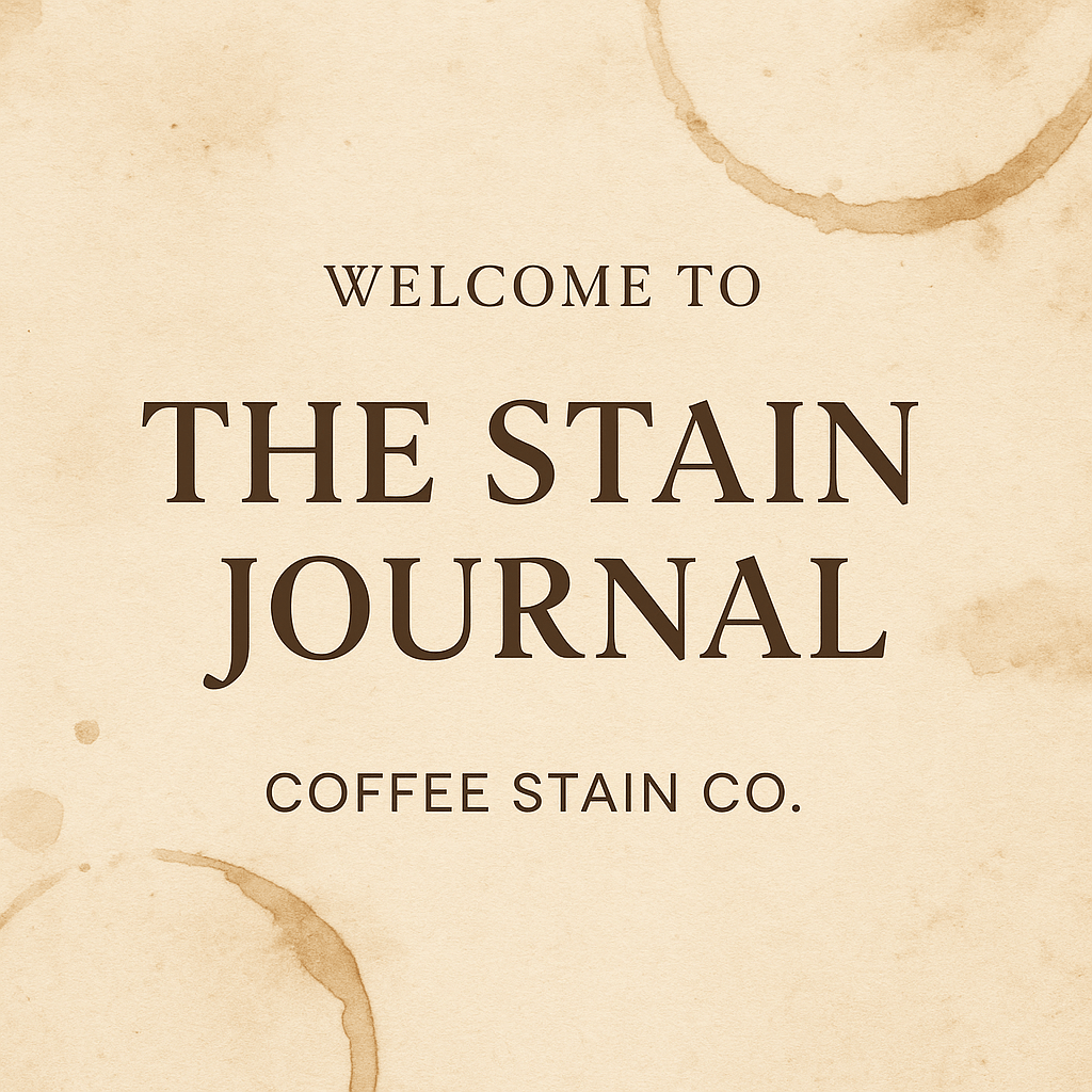 Welcome to The Stain Journal